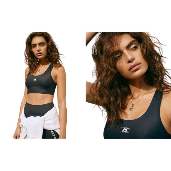 KIth Sport Set Sports Bianca Sports Bra and Carrie Tights Black Size Large - Picture 12 of 14